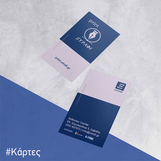 ektyposi epaggelmatikes kartes