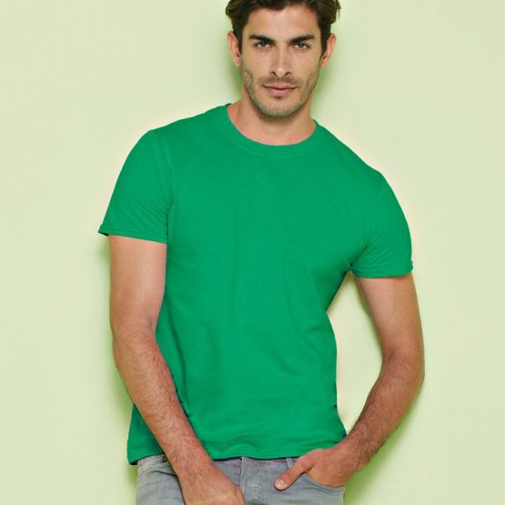 t-shirt Gildan premium cotton με εκτύπωση