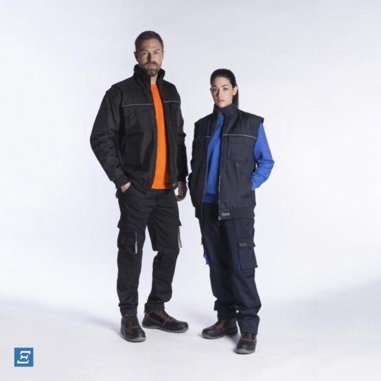 Fageo μπουφάν εργασίας αδιάβροχο με αποσπώμενα μανίκια