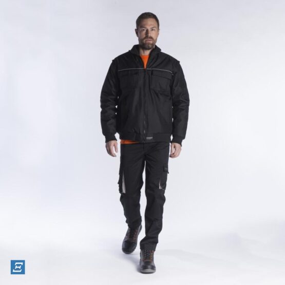 Fageo μπουφάν εργασίας αδιάβροχο με αποσπώμενα μανίκια