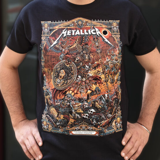 Metallica Athens official t-shirt Battle