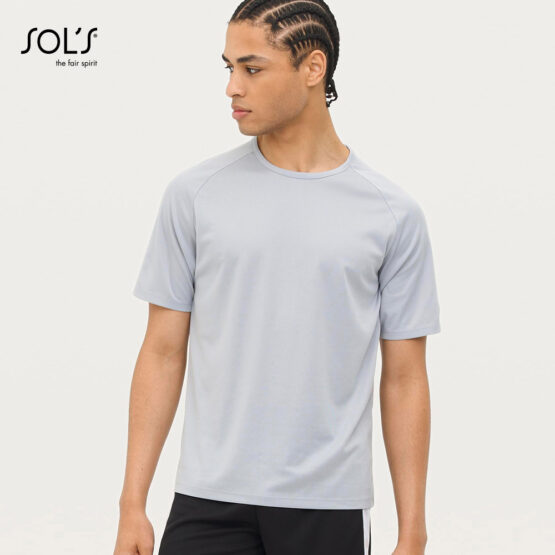 Ανδρικό αθλητικό T-shirt Sporty με εκτύπωση
