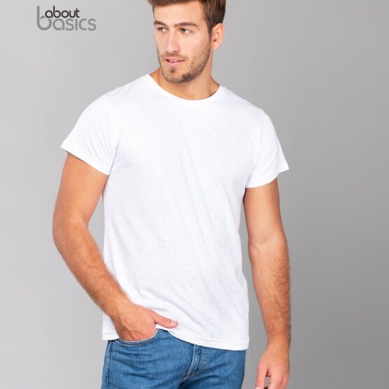 Unisex φλάμα κοντομάνικη μπλούζα Pine με εκτύπωση