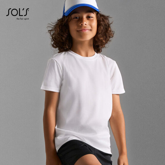 Παιδικό αθλητικό T-Shirt Sprint Kids με εκτύπωση