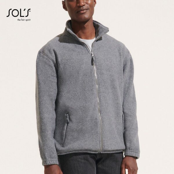 Ανδρική ζακέτα fleece North με εκτύπωση