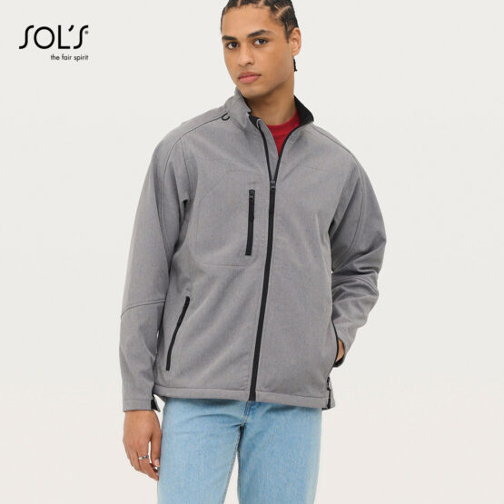 Ανδρικό softshell Relax με εκτύπωση