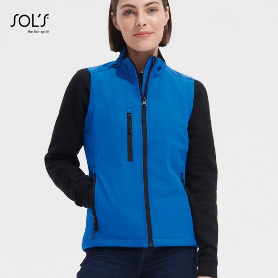 Γυναικείο softshell γιλέκο Rallye Women με εκτύπωση