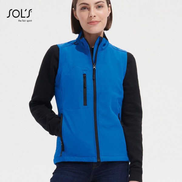 Γυναικείο softshell γιλέκο Rallye Women με εκτύπωση